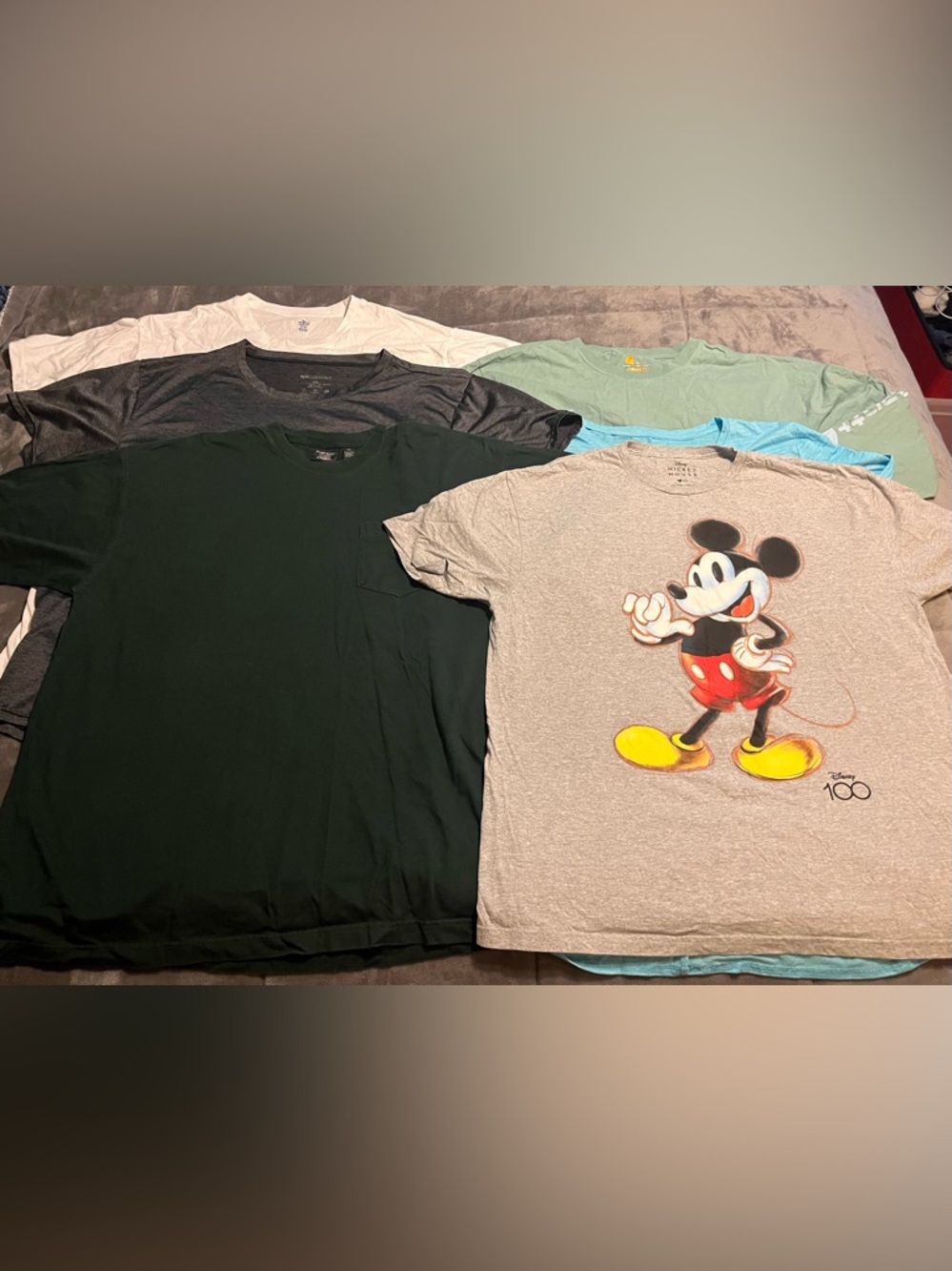 6 shirts size Xl -3X